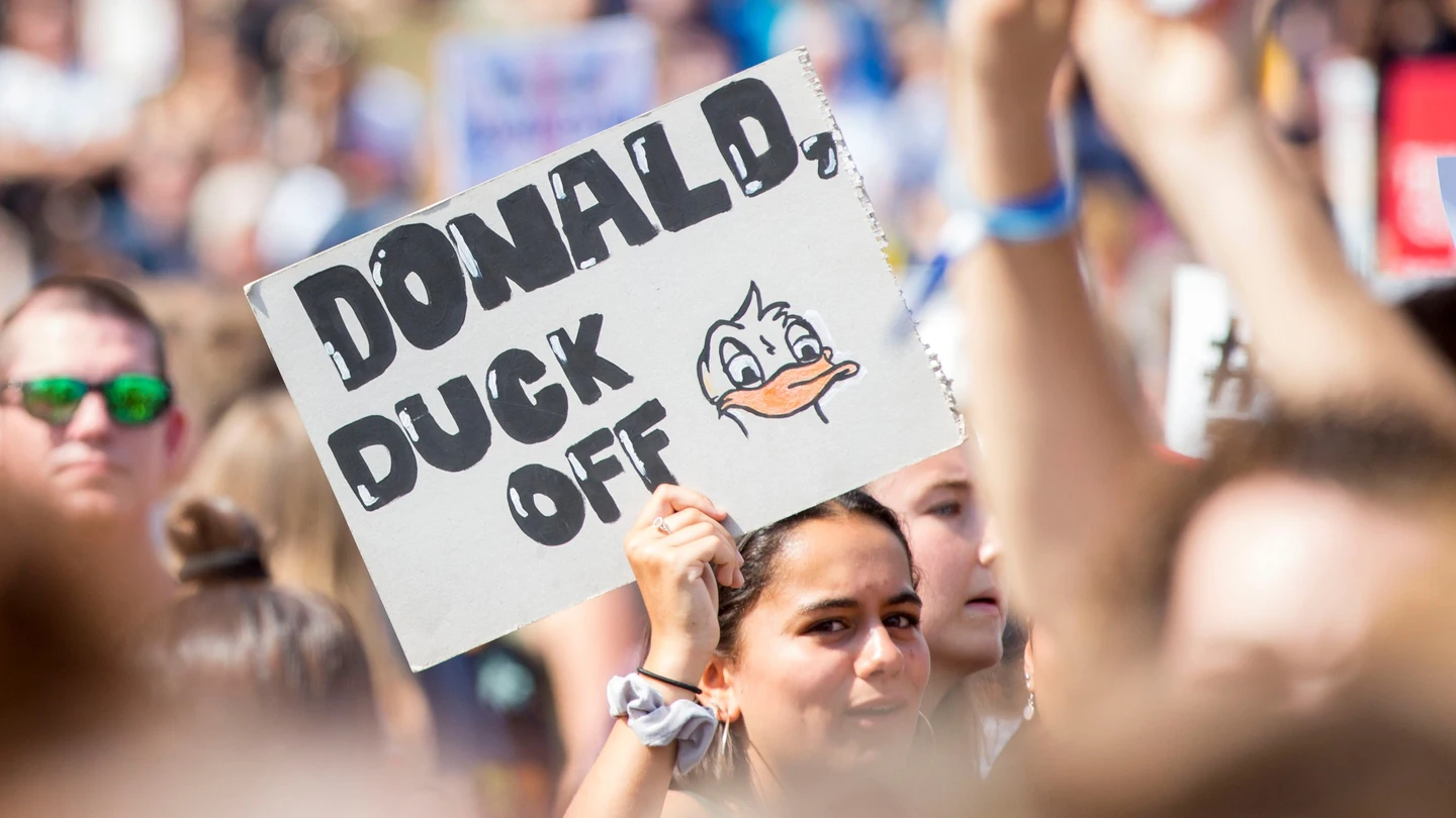 Protestas en Reino Unido contra Trump Protestas en Reino Unido contra Trump