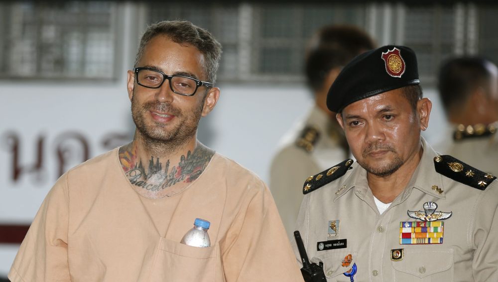 Artur Segarra a su llegada a la Corte de Tailandia