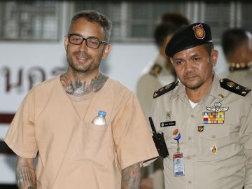 Artur Segarra a su llegada a la Corte de Tailandia Artur Segarra a su llegada a la Corte de Tailandia
