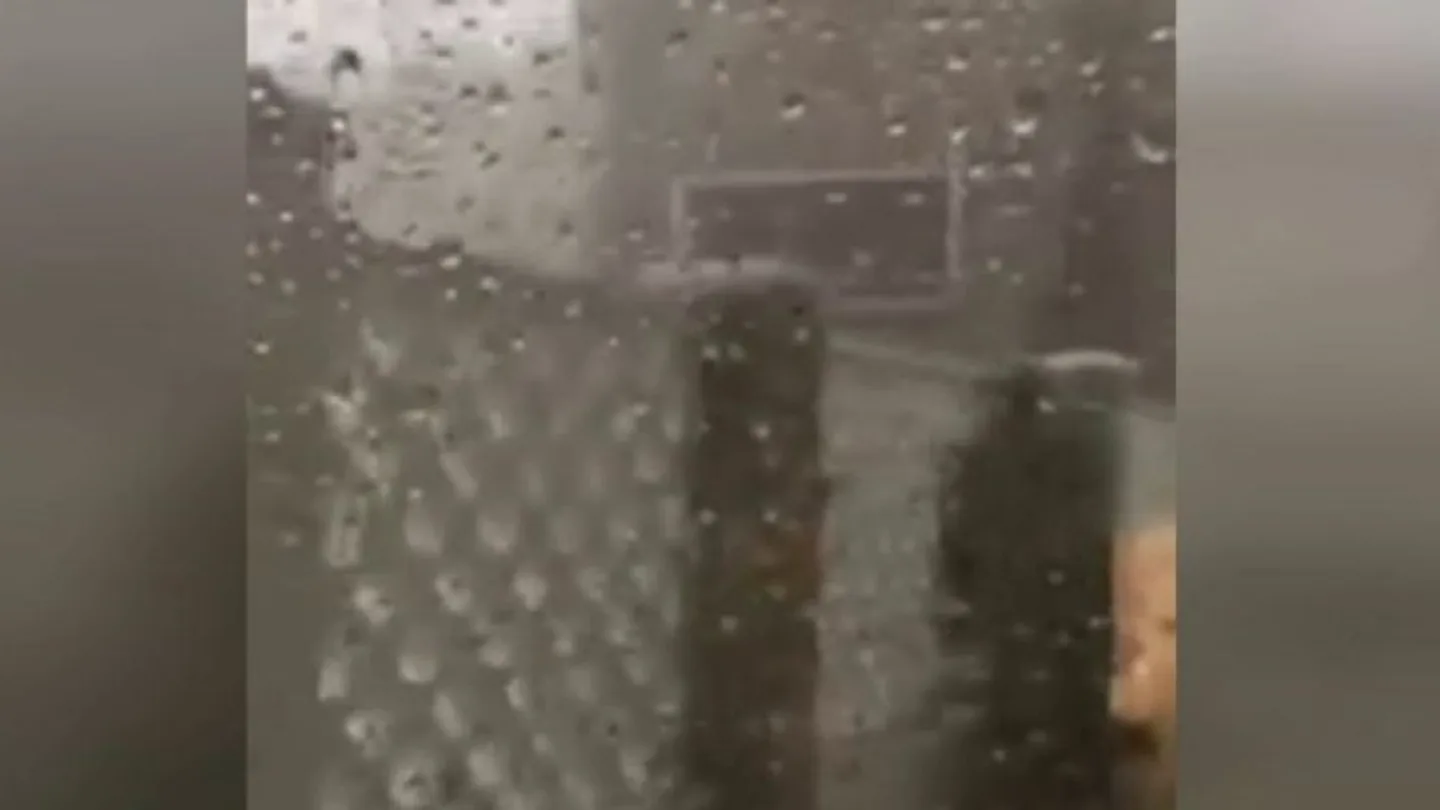 Imagen de la intensa granizada en La Rioja Imagen de la intensa granizada en La Rioja