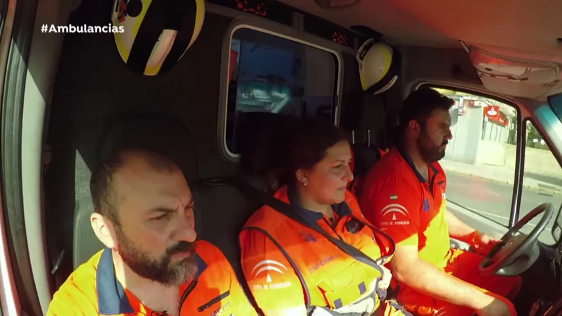 El equipo de Ambulancias Sevilla