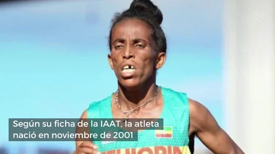 Polémica por la "dudosa" edad de la atleta etíope Girmwait Gebrzihair: sólo tiene 16 años Polémica por la "dudosa" edad de la atleta etíope Girmwait Gebrzihair: sólo tiene 16 años