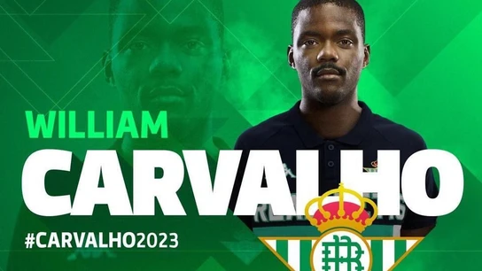 William Carvalho, nuevo jugador del Betis William Carvalho, nuevo jugador del Betis