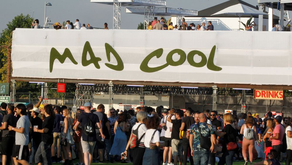 Accesos al festival Mad Cool en una foto de archivo.