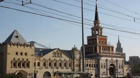 Kazansky Railway Station, Rusia Estas son las estaciones de tren más espectaculares de Europa
