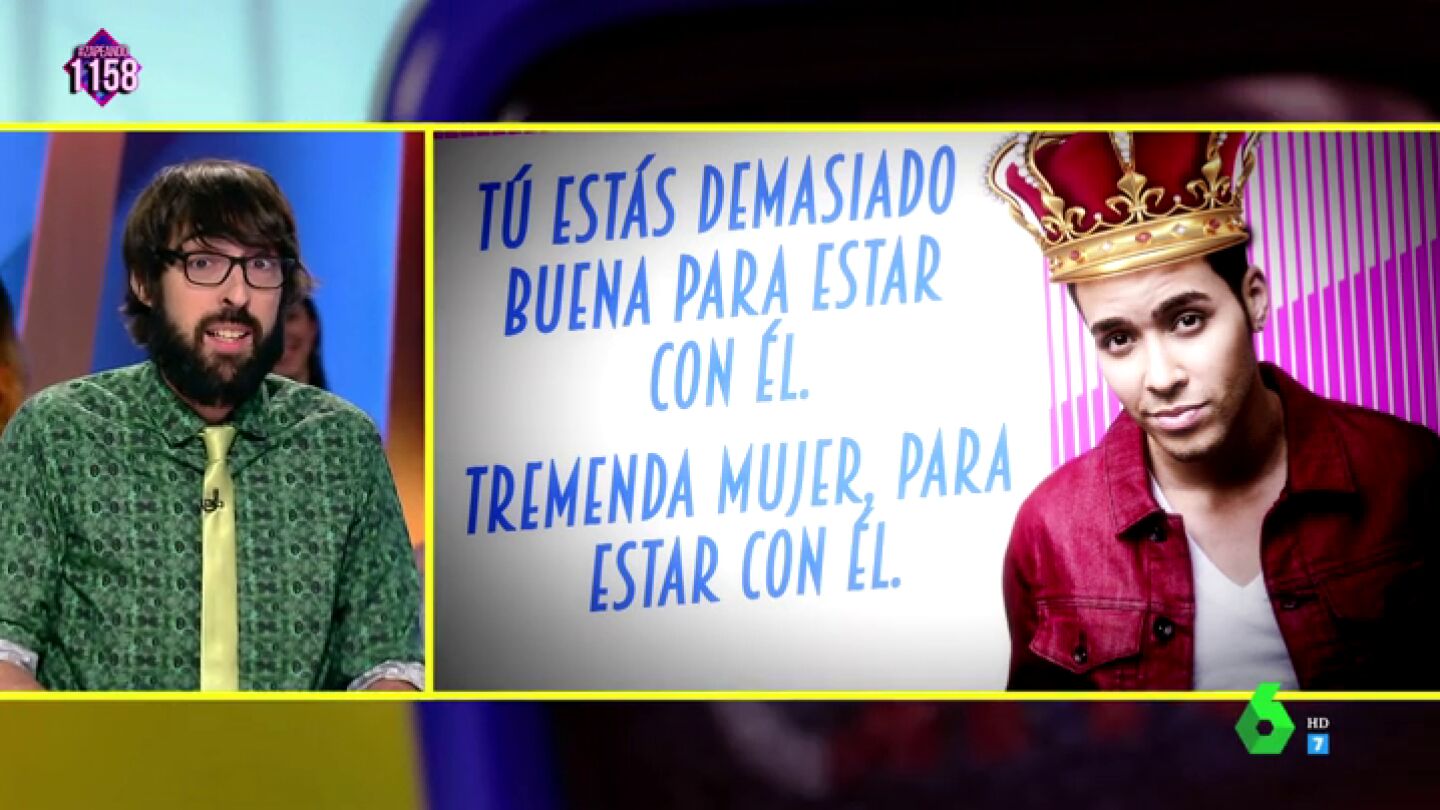 Quique Peinado analiza la canci&oacute;n de 'El clavo', "el Amiga m&iacute;a del reggaeton": "El pr&iacute;ncipe Royce quiere ser el pa&ntilde;uelo de l&aacute;grimas de la chica y luego...&iexcl;pum!"