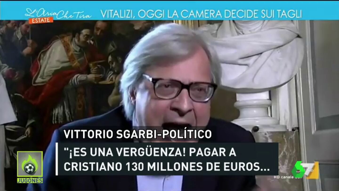 Pol&Atilde;&shy;tico Italiano critica el fichaje de Cristiano