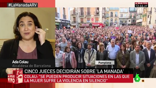 Ada Colau: "La sociedad es profundamente machista desde hace centenares de años y eso lo impregna todo" Ada Colau: "La sociedad es profundamente machista desde hace centenares de años y eso lo impregna todo"