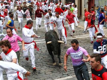 Séptimo encierro Sanfermines 2018 (13-07-2018) Séptimo encierro Sanfermines 2018 (13-07-2018)