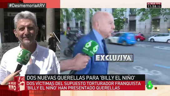 Adolfo Rodríguez Gil, querellante contra 'Billy el Niño': "Hay torturadores que pasean tranquilamente por la calle" Adolfo Rodríguez Gil, querellante contra 'Billy el Niño': "Hay torturadores que pasean tranquilamente por la calle"
