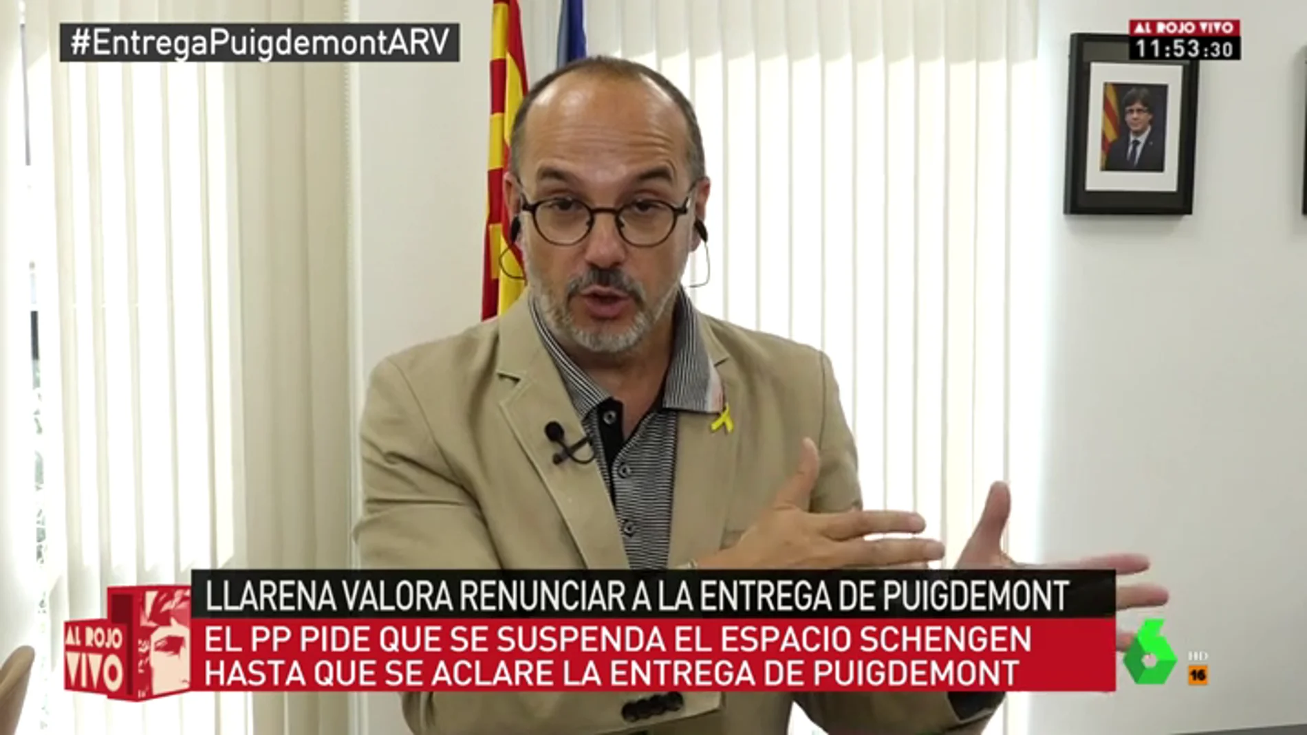 Carles Campuzano, contento con el fallo alemán sobre Puigdemont: "El PP se siente herido en el orgullo patrio español"