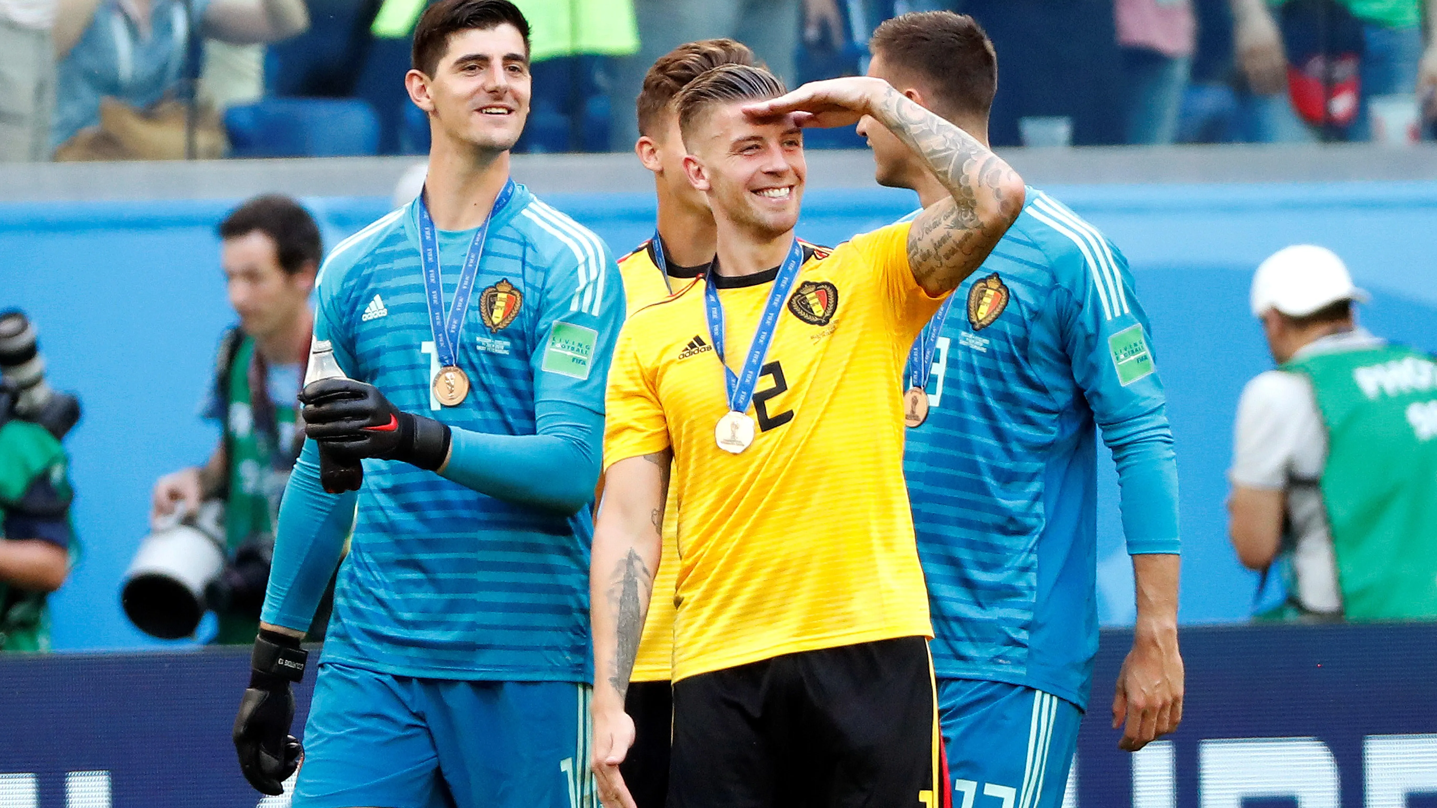 Courtois, tras la final de consolación ante Inglaterra