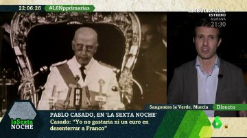 Pablo Casado: "Yo no gastaría ni un euro en desenterrar a Franco. No hay que mirar a lo que pasó hace 100 años" 