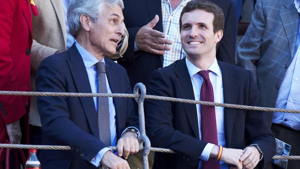 Pablo Casado con Adolfo Suárez Illana