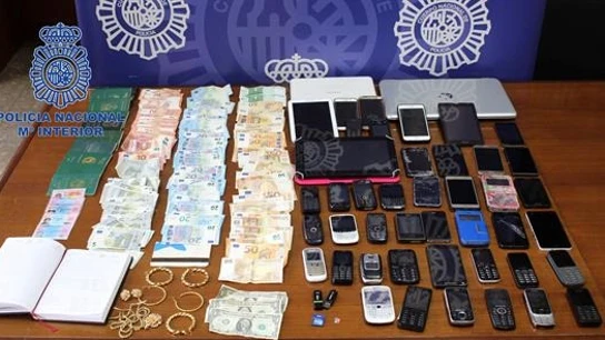 Imágenes facilitadas por la Policía Nacional Imágenes facilitadas por la Policía Nacional