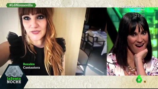 Rozalén, Reyes Monforte... los emotivos mensajes de afecto y cariño que recibió Irene Villa en laSexta Noche Rozalén, Reyes Monforte... los emotivos mensajes de afecto y cariño que recibió Irene Villa en laSexta Noche