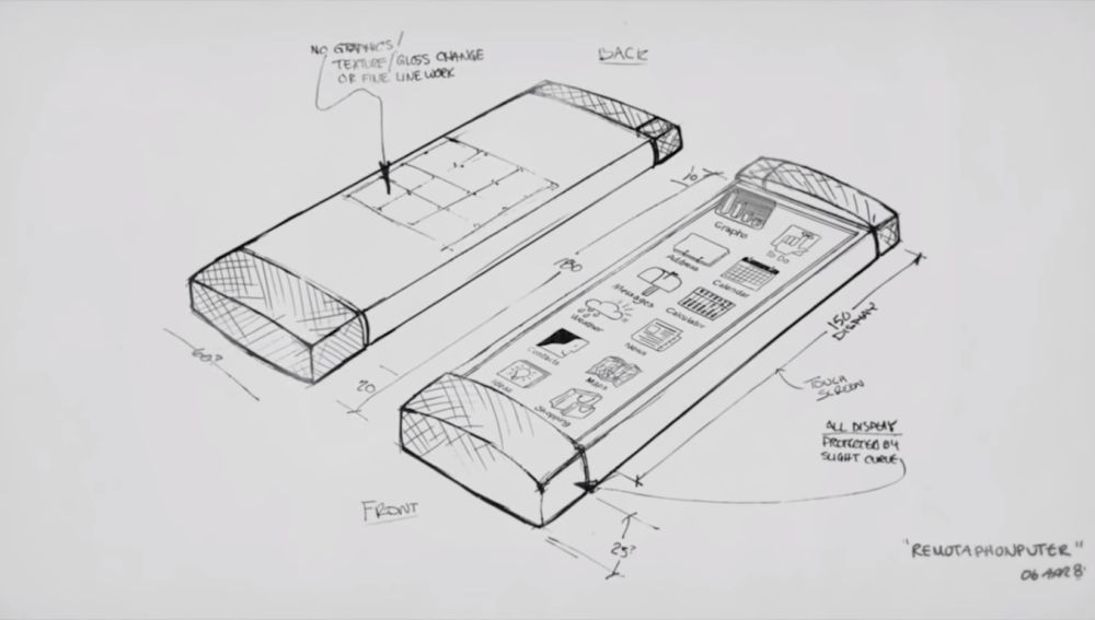 Prototipo de teléfono de General Magic