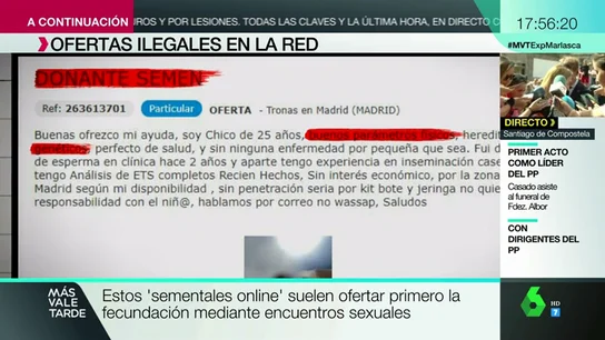 Ofertas ilegales en la red. Ofertas ilegales en la red.