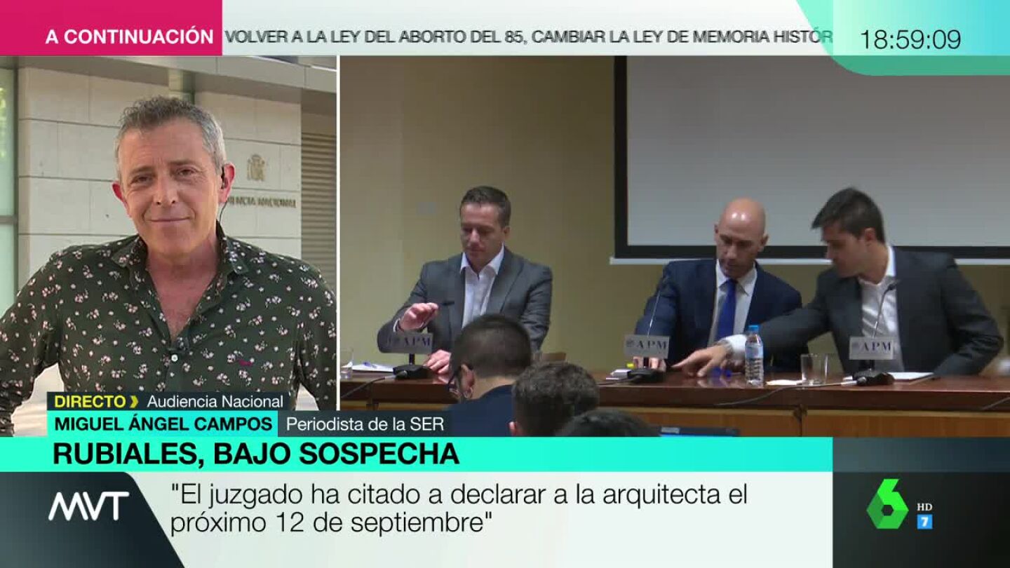 Miguel &Aacute;ngel Campos en M&aacute;s Vale Tarde.