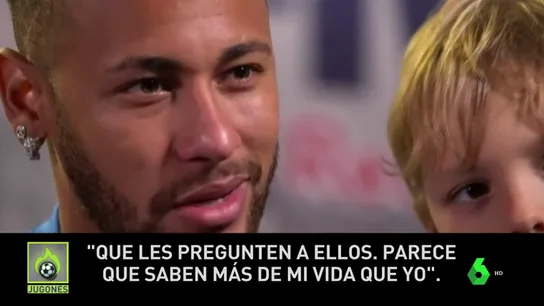Neymar dice 'no' al Madrid y se enfada con la prensa Neymar dice 'no' al Madrid y se enfada con la prensa