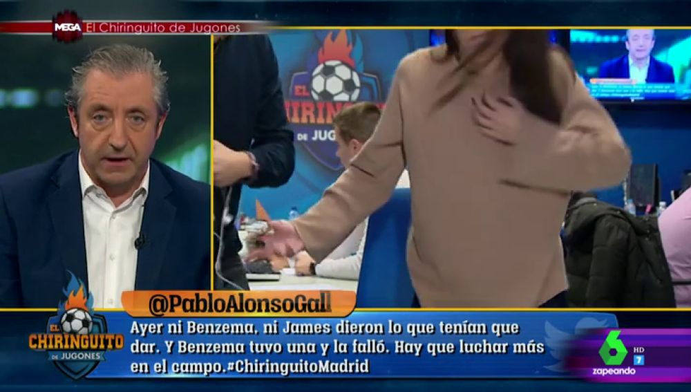 Esta Es La Tension Que Se Vive En El Chiringuito Cuando Pedrerol Llama A Fermin Esta Es La Tension Que Se Vive En El Chiringuito Cuando Pedrerol Llama A Fermin