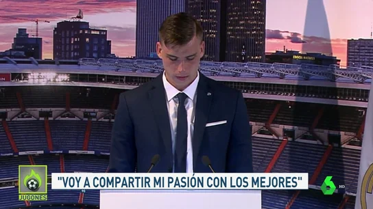 Andriy Lunin: "El Real Madrid siempre quiere más y con esto me identifico" Andriy Lunin: "El Real Madrid siempre quiere más y con esto me identifico"