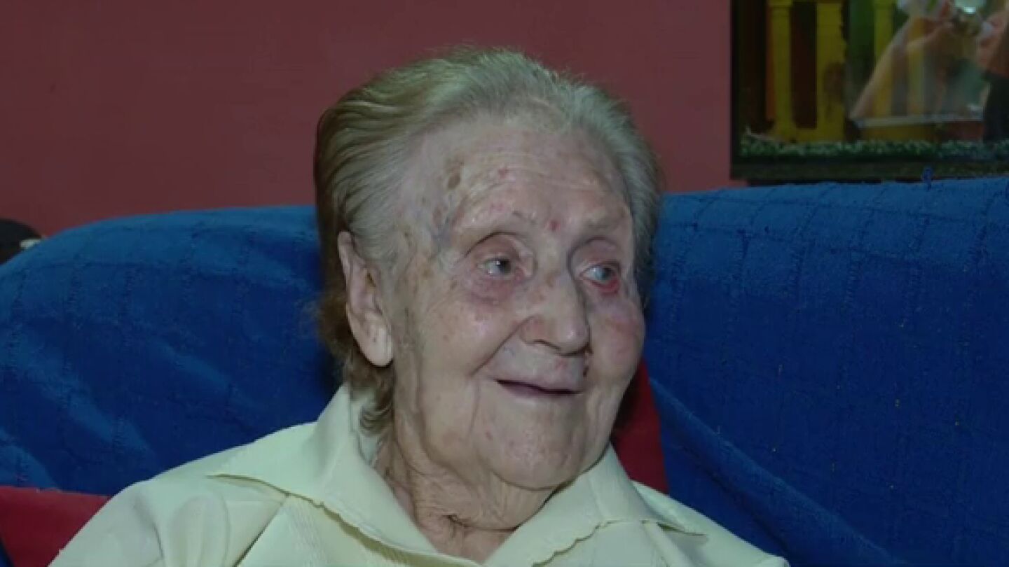 Eulalia, la anciana de 98 a&ntilde;os cuya casa hab&iacute;a sido okupada.