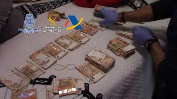 Imagen de la operación contra el narcotráfico