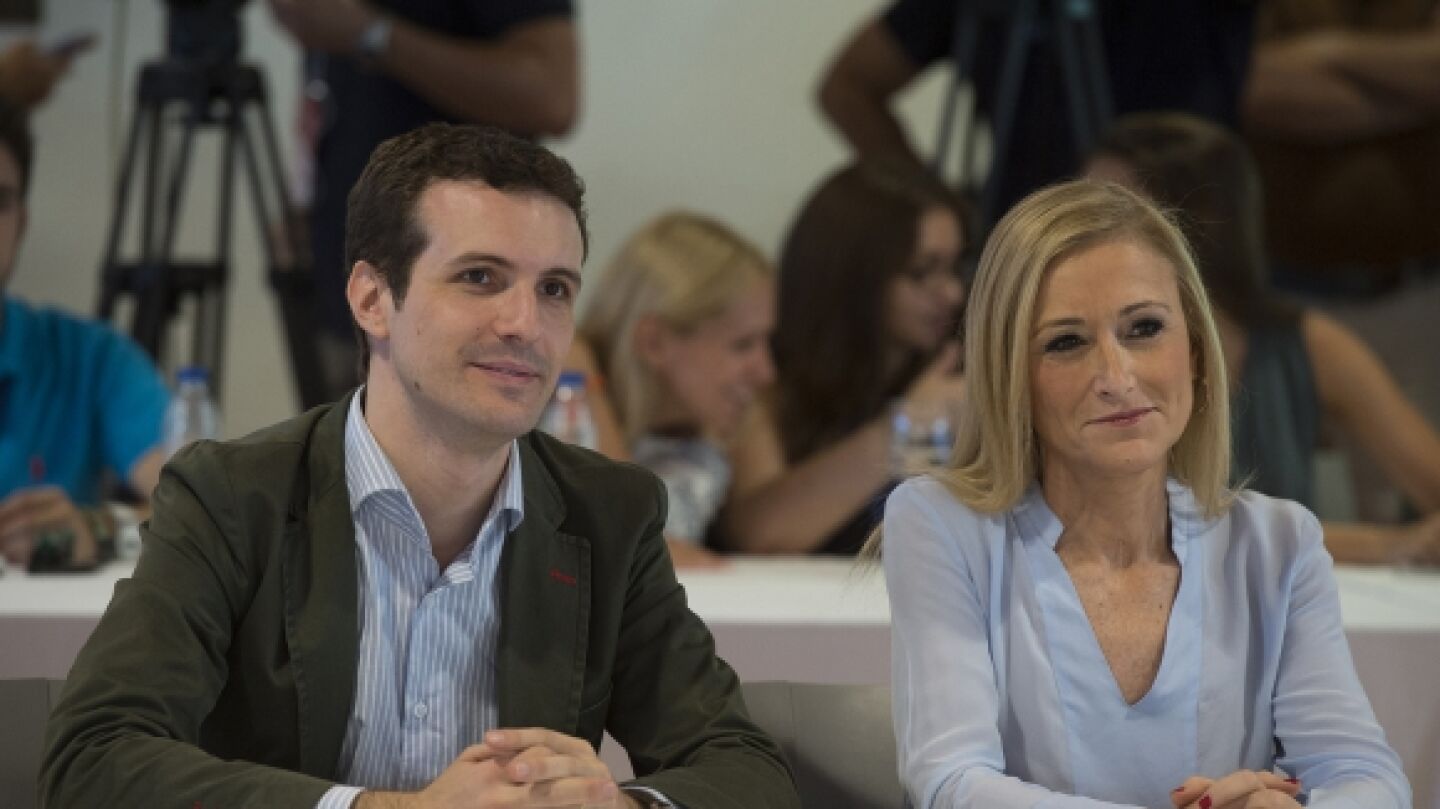 Pablo Casado y Cristina Cifuentes