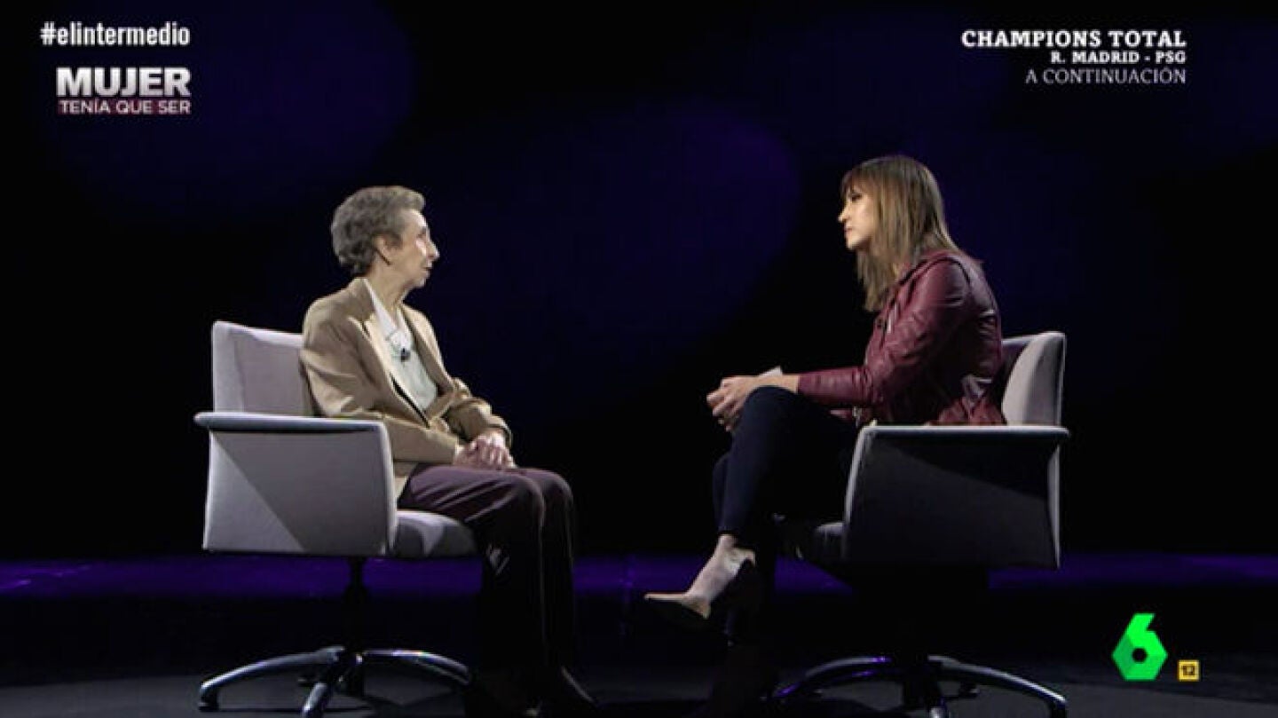 Margarita Salas con Sandra Sabat&eacute;s en Mujer ten&iacute;a que ser