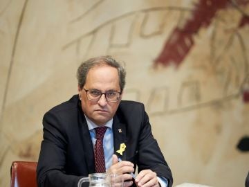 El presidente de la Generalitat, Quim Torra El presidente de la Generalitat, Quim Torra