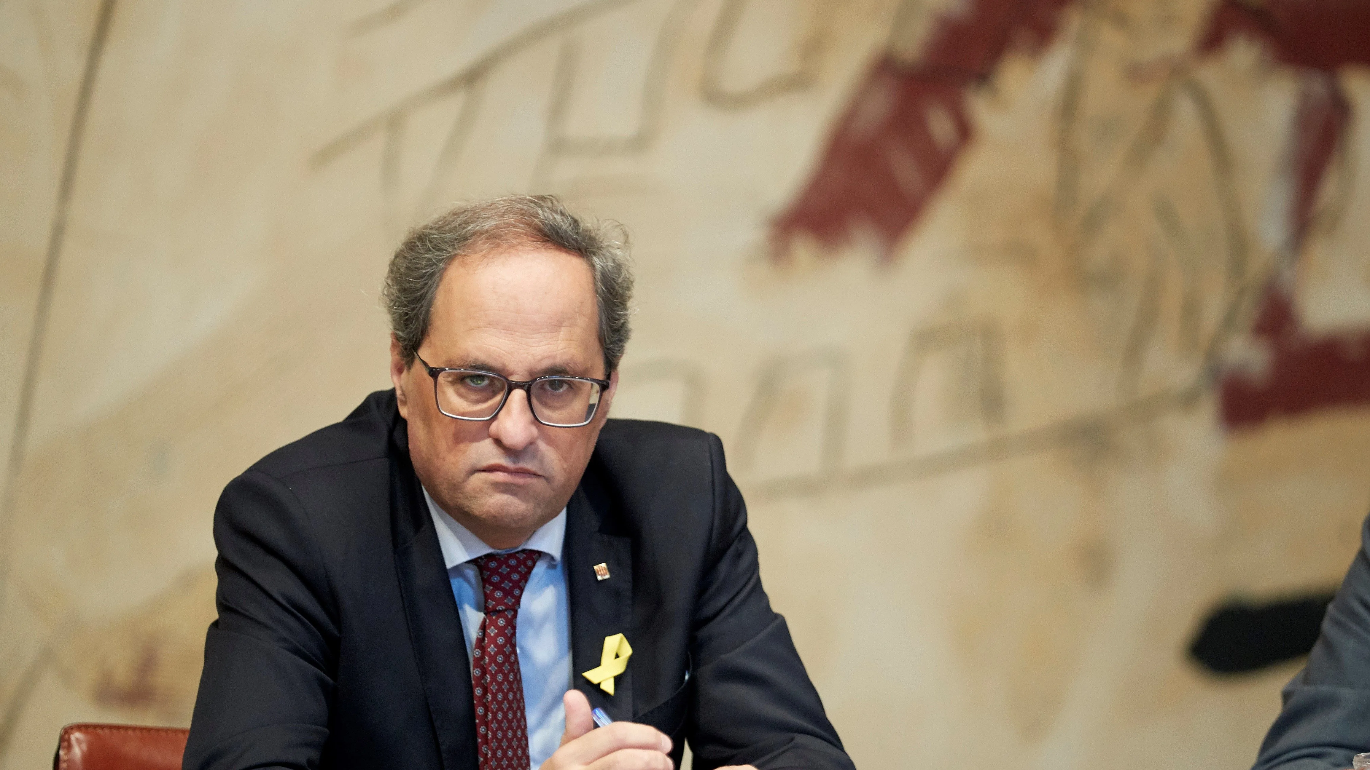 El presidente de la Generalitat, Quim Torra