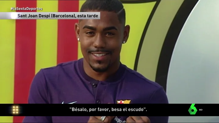 Malcom en Barcelona