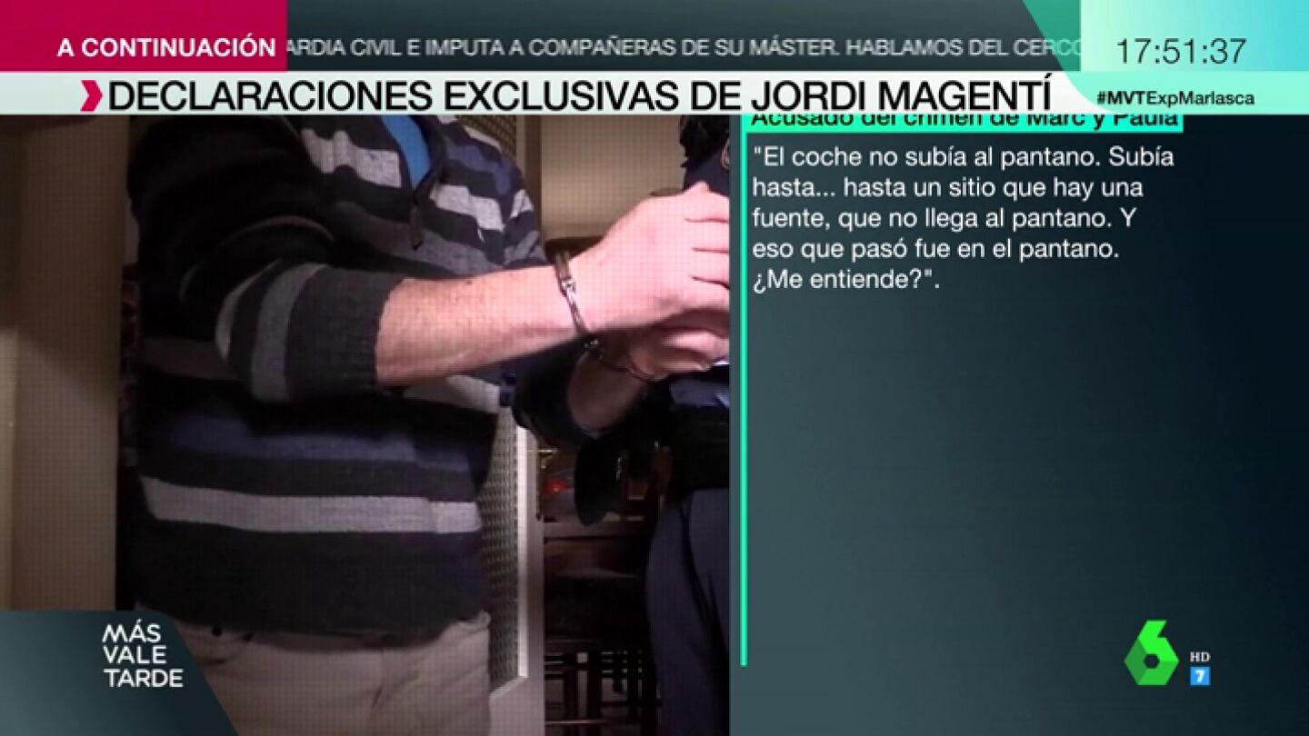 EXCLUSIVA | La declaraci&oacute;n a la Polic&iacute;a de Magent&iacute;, detenido por el crimen de Susqueda: "El coche no iba al pantano"
