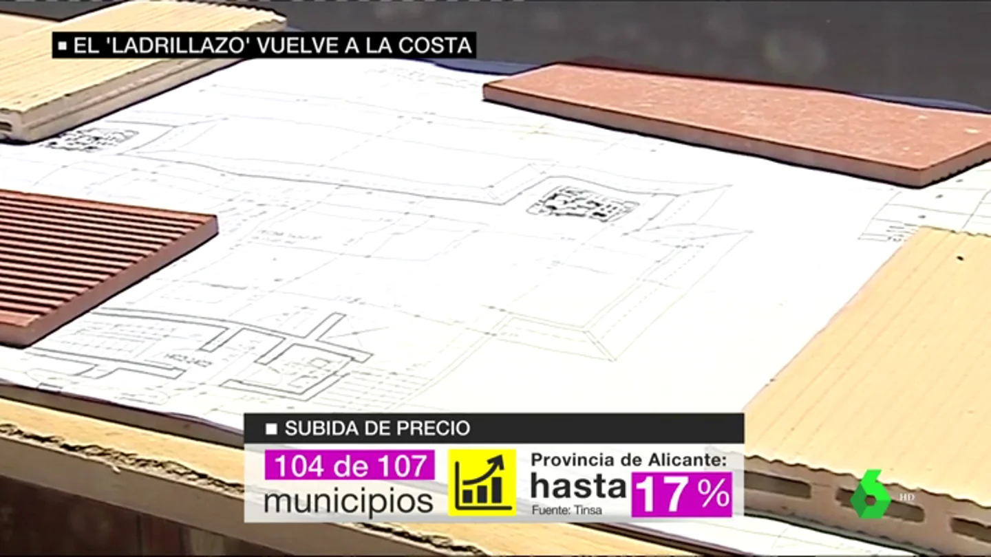 El 'ladrillazo' vuelve a la costa. El 'ladrillazo' vuelve a la costa.