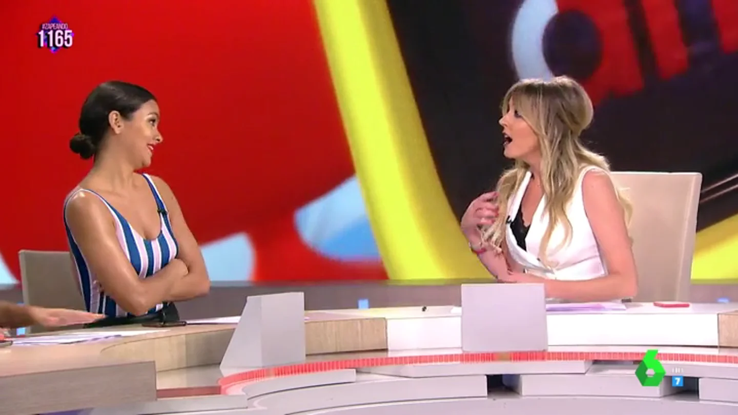 Así sorprende Anna Simon a Cristina Pedroche con una canción por su santo, "ya no puedes hacer el tonto, estás de presentadora" Así sorprende Anna Simon a Cristina Pedroche con una canción por su santo, "ya no puedes hacer el tonto, estás de presentadora"