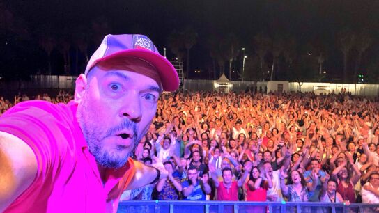 DJ Pulpo en una de sus actuaciones.