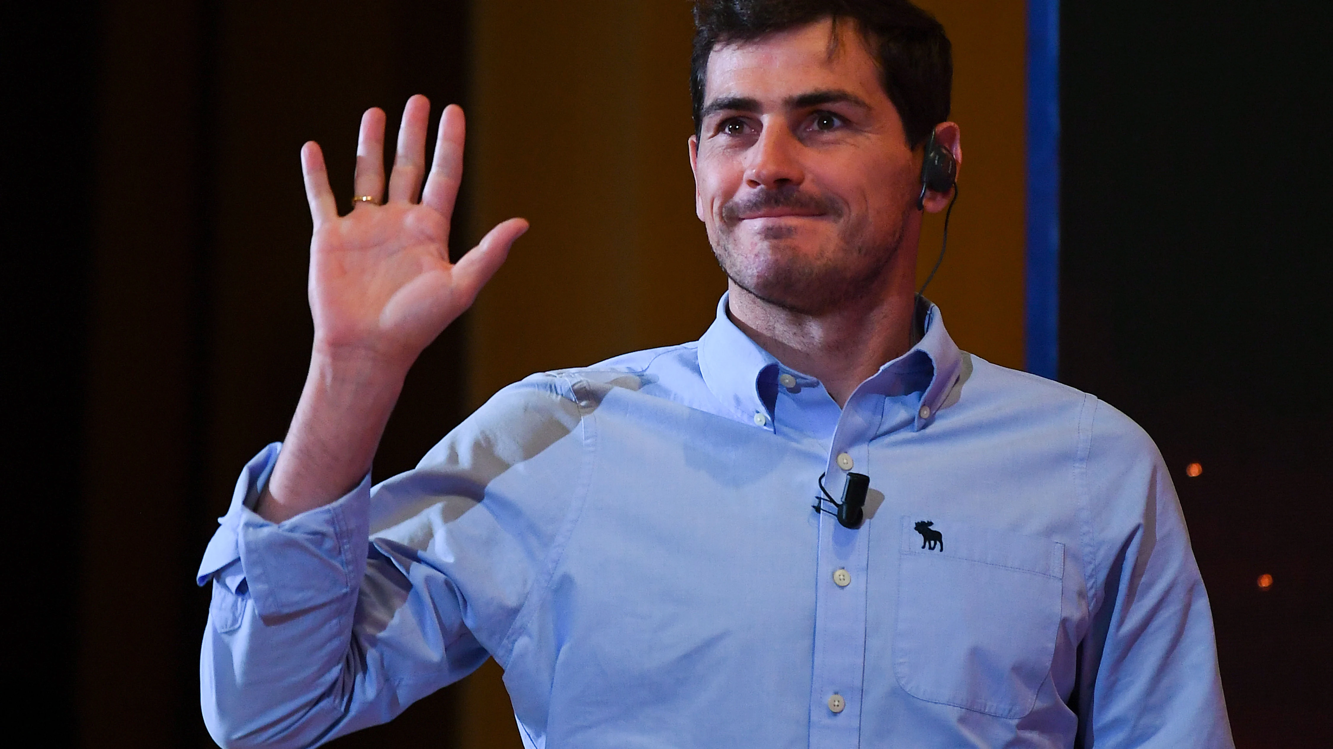 Iker Casillas en el FIFA congress