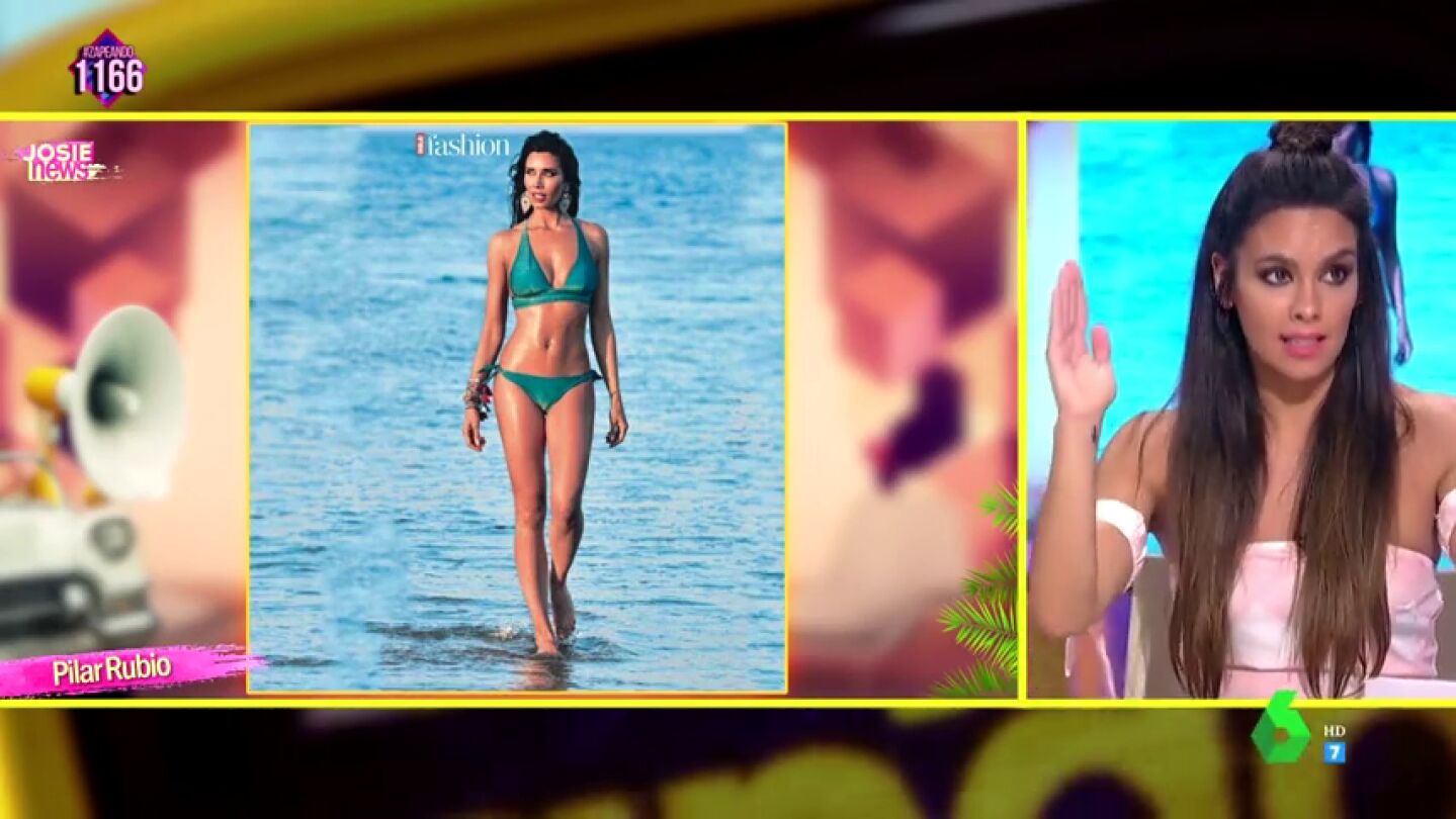 &iquest;Tiene Photoshop la pol&eacute;mica foto de Pilar Rubio?: Esto es lo que opinan Josie y Cristina Pedroche de la comentada imagen