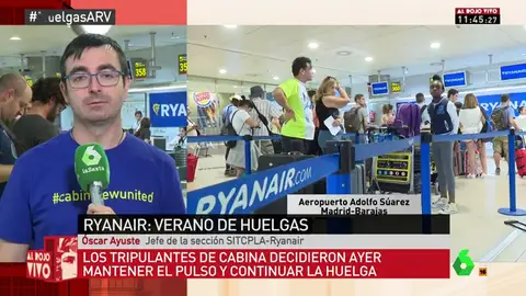 Tripulante de cabina de Ryanair, Óscar Ayuste Tripulante de cabina de Ryanair, Óscar Ayuste