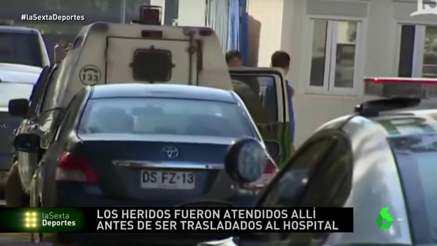 Tres hinchas heridos en un t&iacute;roteo en Chile