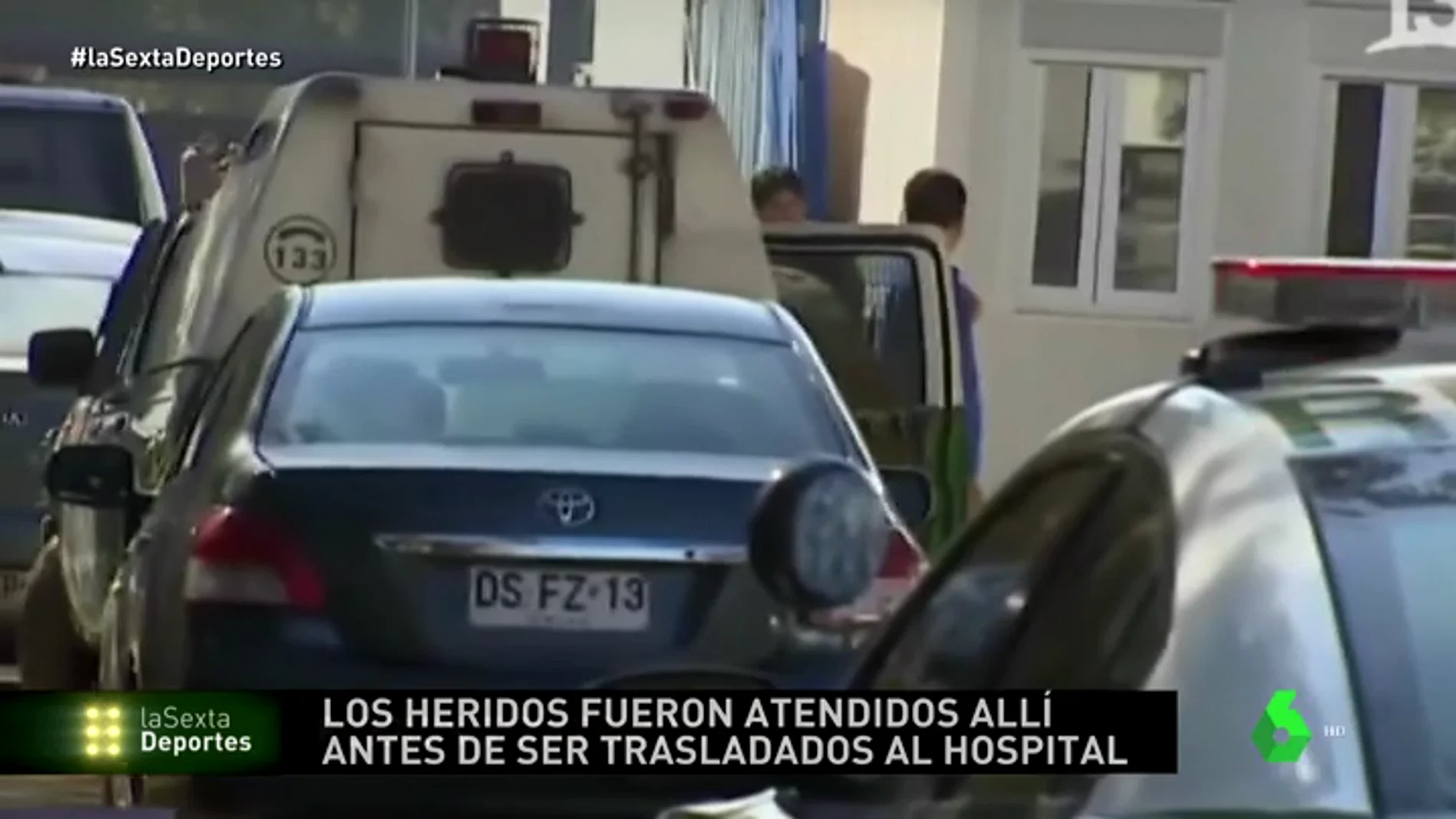 Tres hinchas heridos en un tíroteo en Chile