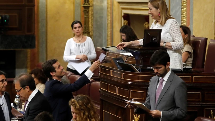 Votación sobre Rosa María Mateo en el Congreso