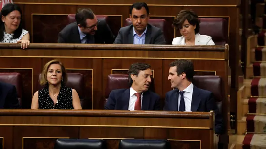 Pablo Casado toma posesión de su escaño Pablo Casado toma posesión de su escaño