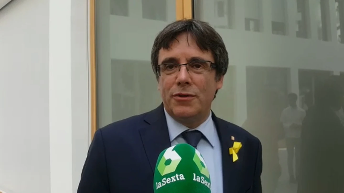 Carles Puigdemont habla con laSexta Carles Puigdemont habla con laSexta