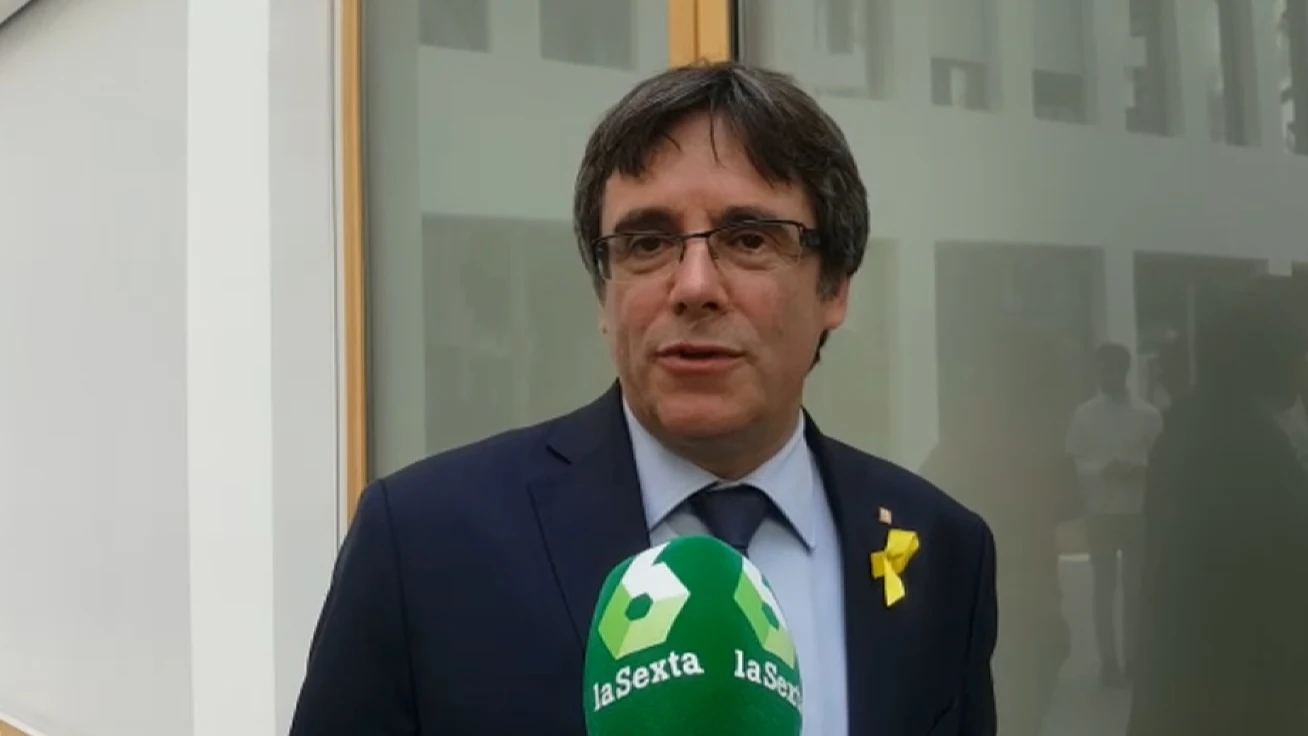 Carles Puigdemont habla con laSexta