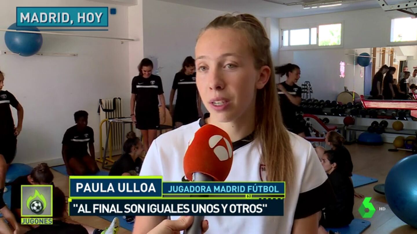 Opinion jugadoras avion barcelona