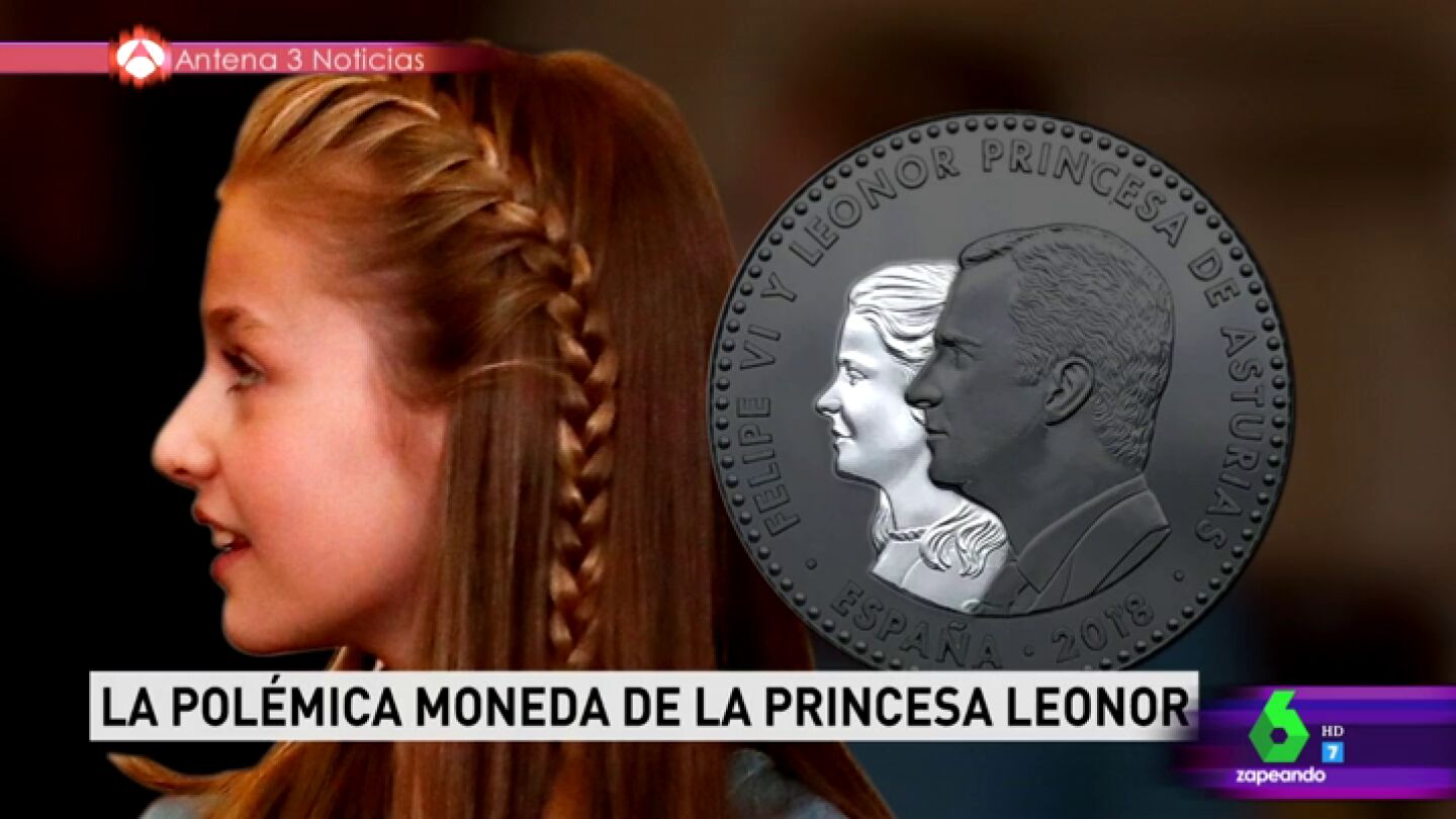 La pol&eacute;mica moneda de Leonor