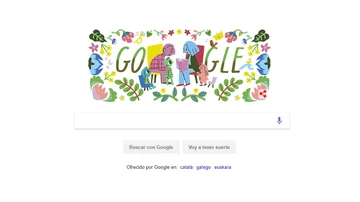 'Doodle' de Google dedicado a los abuelos