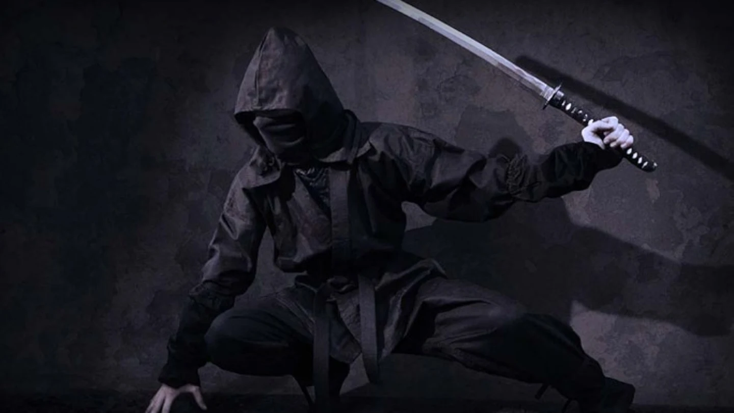 Imagen de archivo de un ninja Imagen de archivo de un ninja